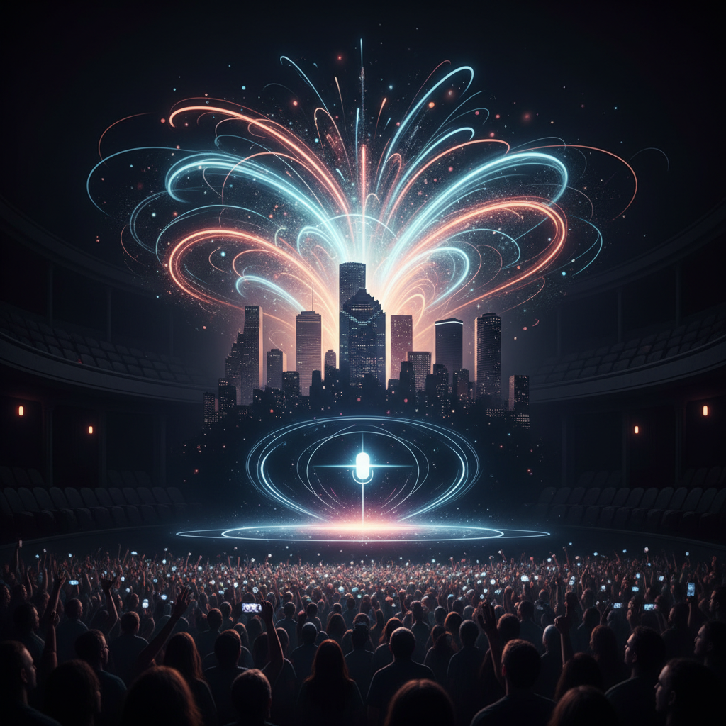 Dainininkė Hiustone šokiravo gerbėjus netikėtu pasirodymu