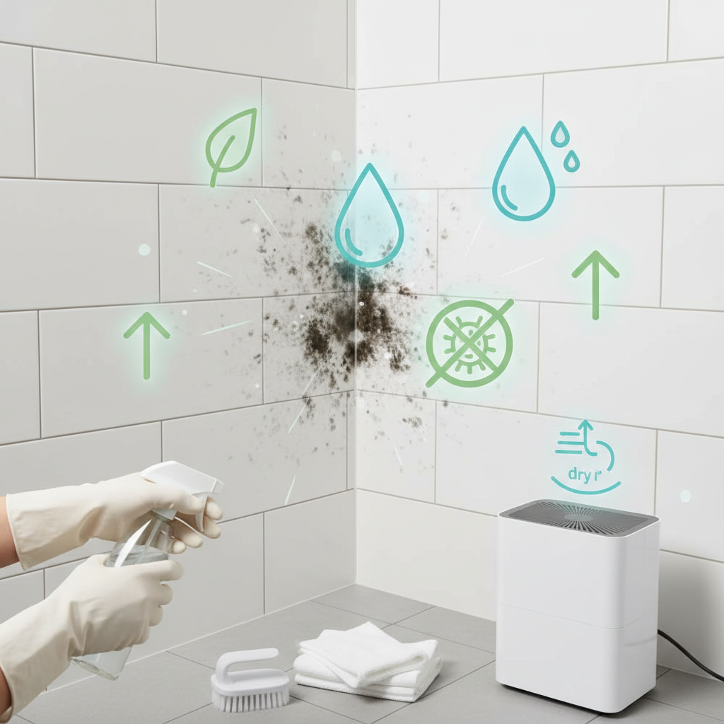 Efektyvūs pelėsio naikinimo būdai vonios kambaryje: kaip išvengti pasikartojimo