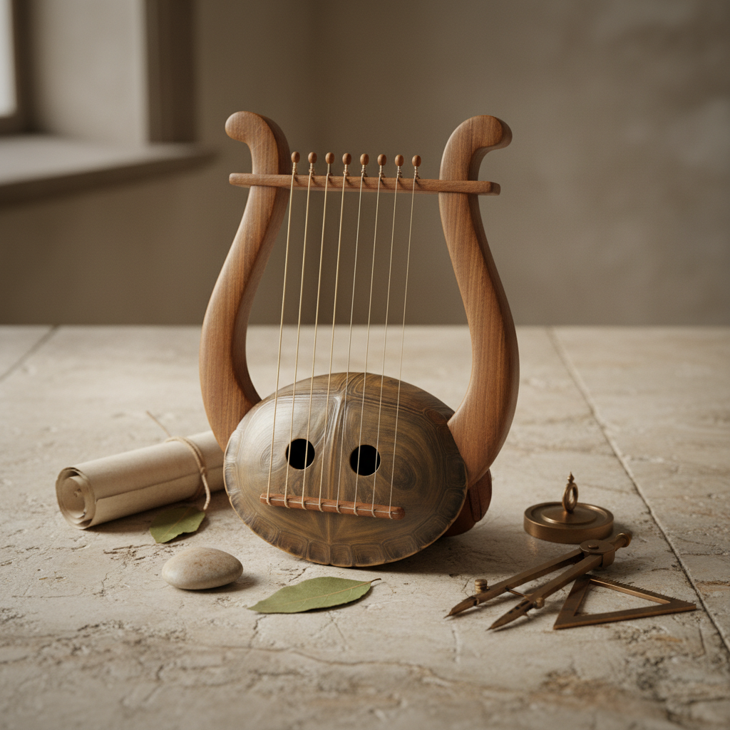 Ką atskleidžia senovės graikų styginis muzikos instrumentas apie to meto kultūrą?