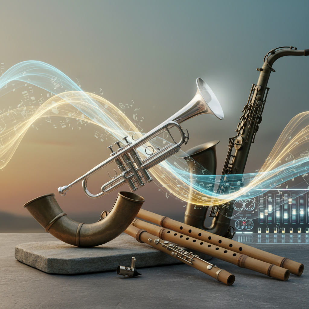 Kaip pučiamieji muzikos instrumentai formavo šiandieninį garsą ir muzikos kryptis