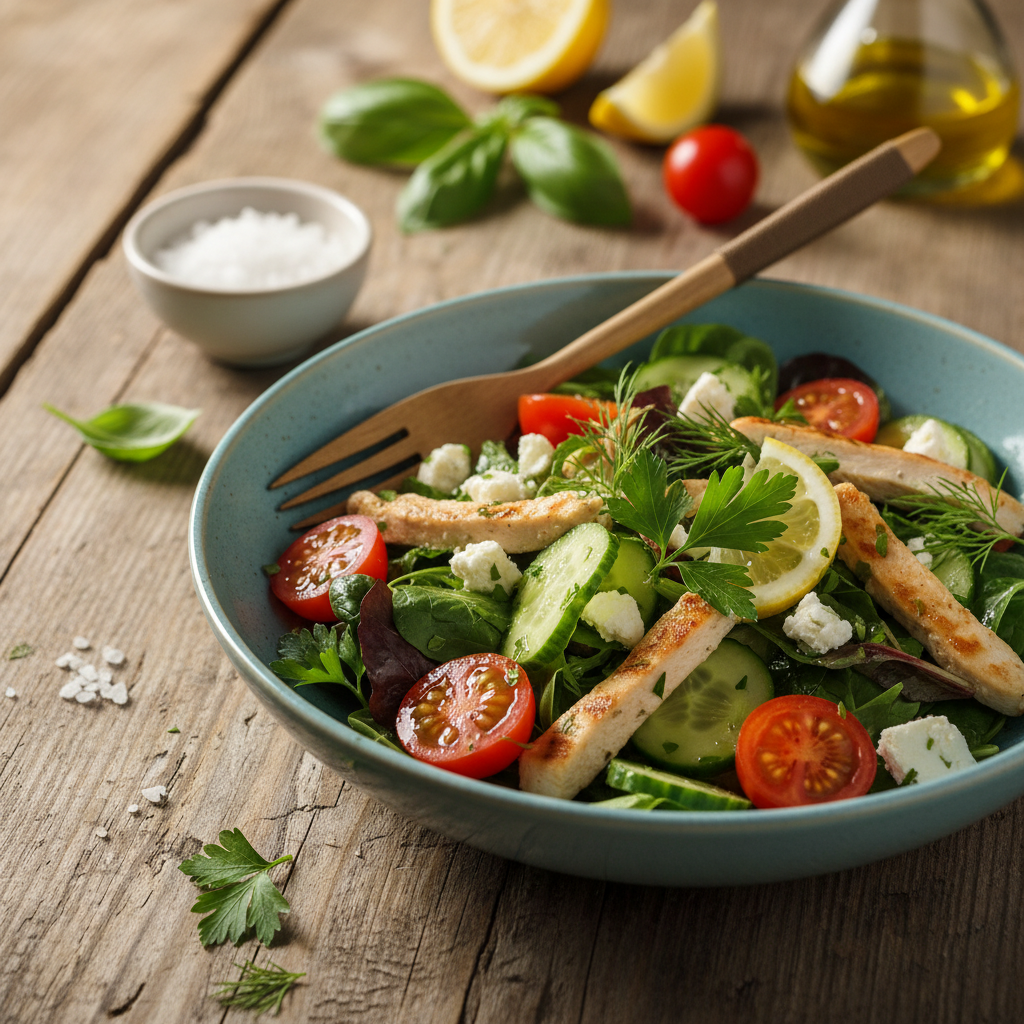 Lengvos salotos vakarienei: receptai, kurie nustebins paprastumu ir skoniu