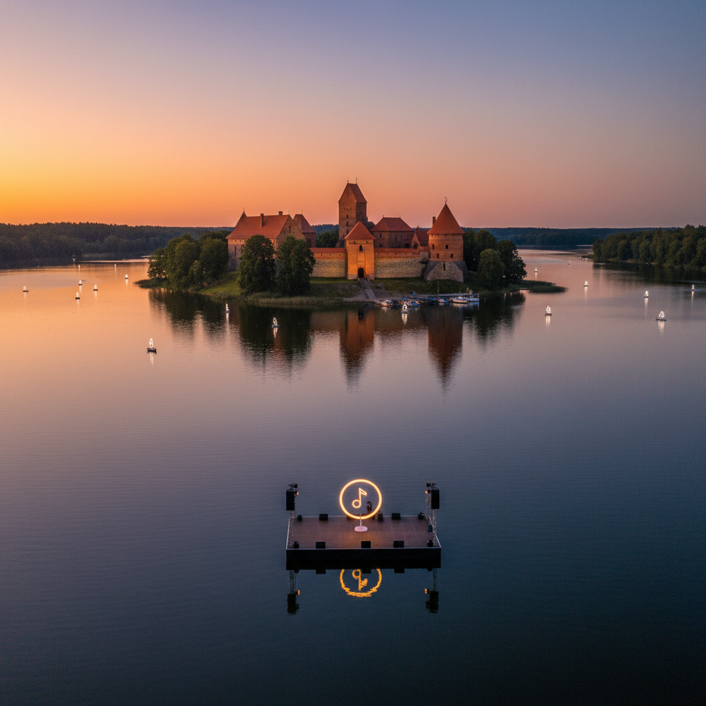 Vasaros vakarais kviečia į nepamirštamus koncertus Trakuose