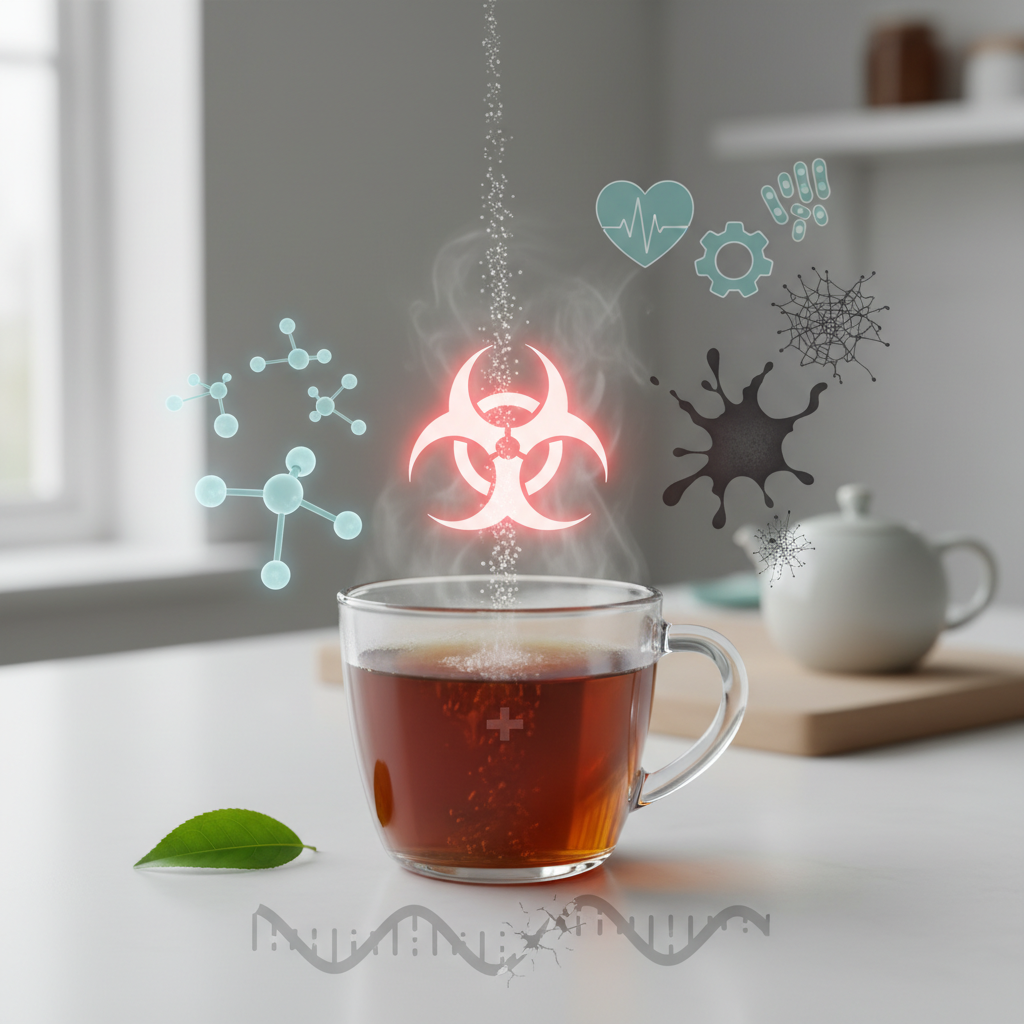 Cukrus arbatoje: specialistai įspėja apie netikėtą žalą