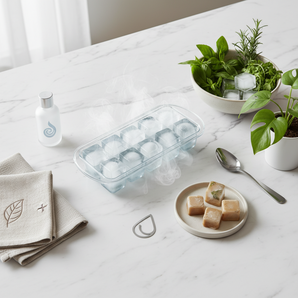 Ledo kubelis buityje: netikėti būdai, kurie jus nustebins