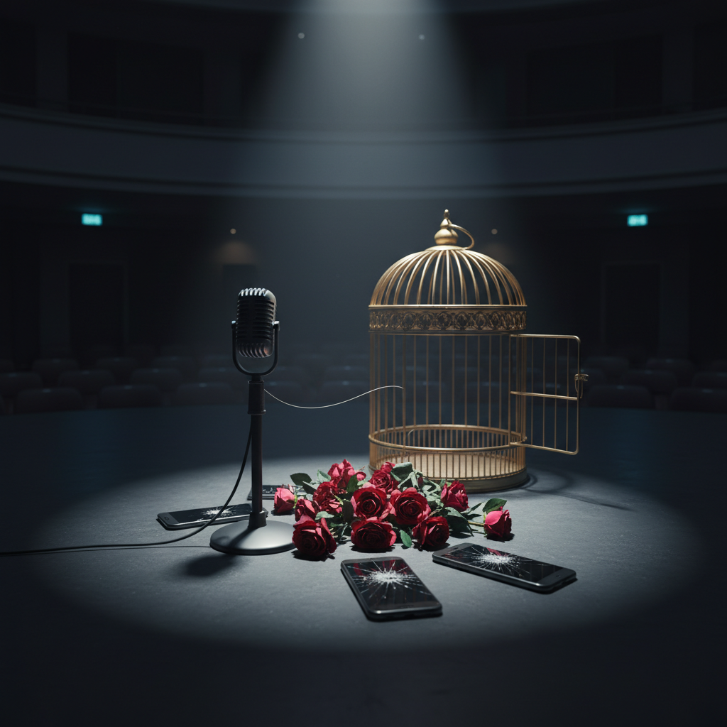 Scenoje pasirodžiusi Irina Alegrova nustebino savo elgesiu