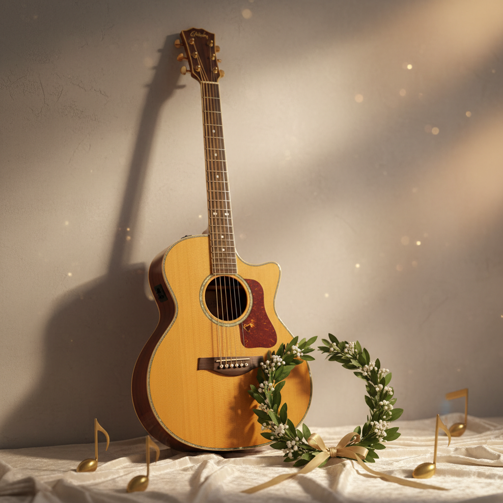 Su gimtadieniu gitara: paprasta pamoka pradedantiesiems